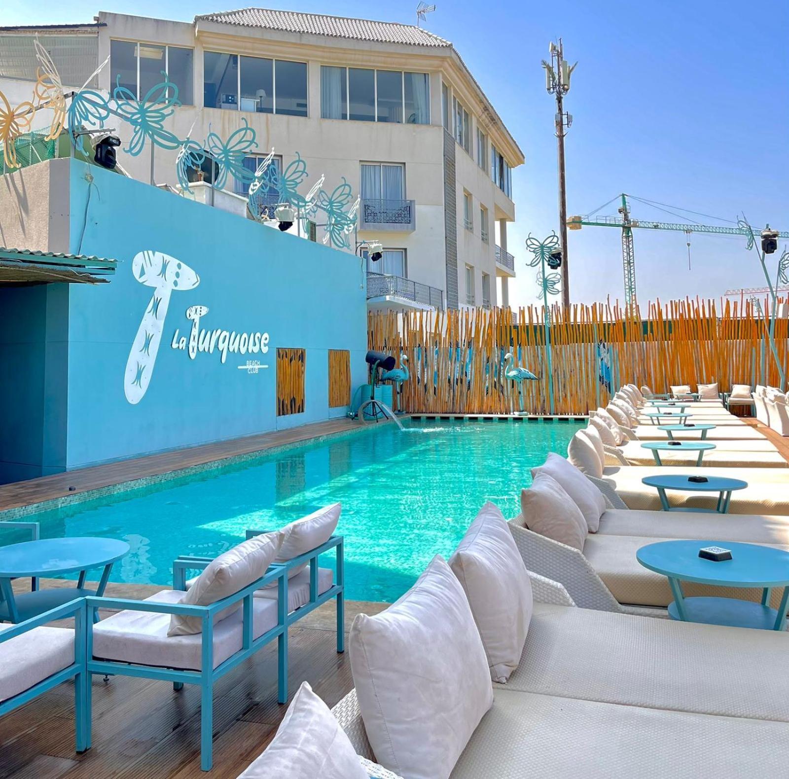 Mandarin Palace Hotel & Spa Tânger Exterior foto The pool at the nightclub